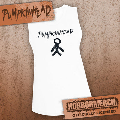 Pumpkinhead - Charm (White) [Womens High Neck Tanktop]