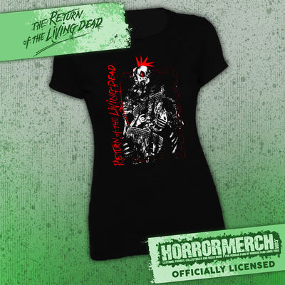 [Exclusive] Return Of The Living Dead - Punk Collage [Womens Shirt]