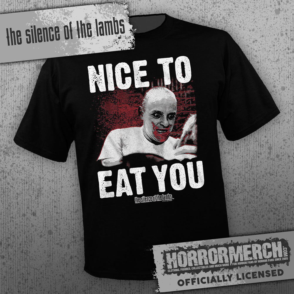 Silence Of The Lambs - Nice To Eat You [Mens Shirt]