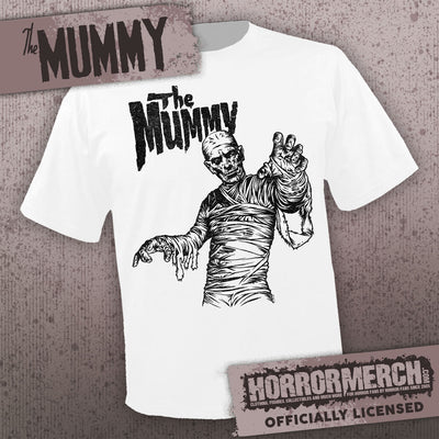 Mummy - Reaching (White) [Mens Shirt]
