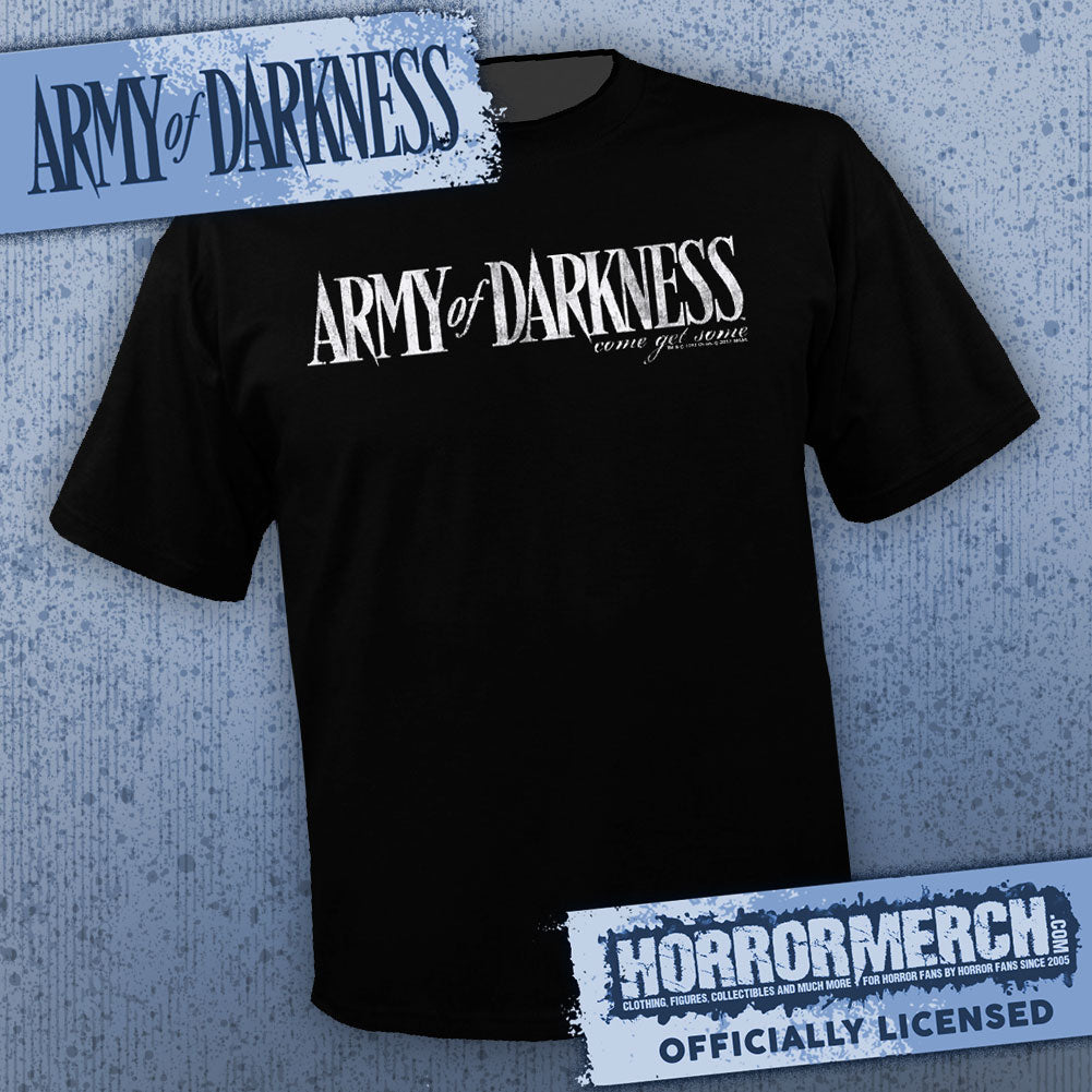 Army Of Darkness - Come Get Some White Logo [Mens Shirt]