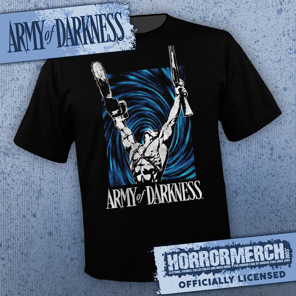 Army Of Darkness - Blue Swirl [Mens Shirt]