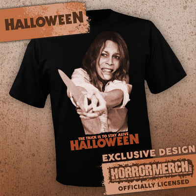 [Exclusive] Halloween - Laurie (Black) [Mens Shirt]