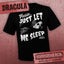 Dracula - Let Me Sleep [Mens Shirt]