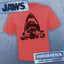 Jaws - Distressed (Red) [Mens Shirt]