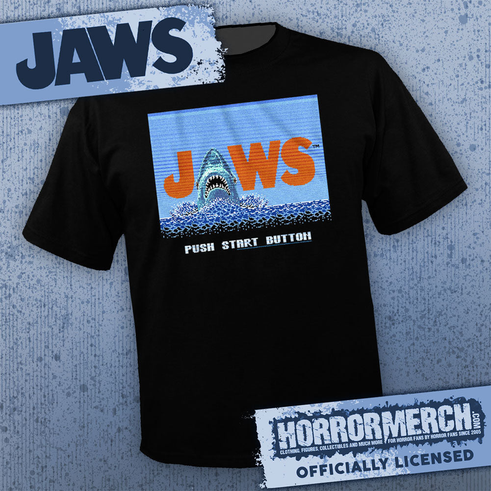 Jaws - Press Start [Mens Shirt]