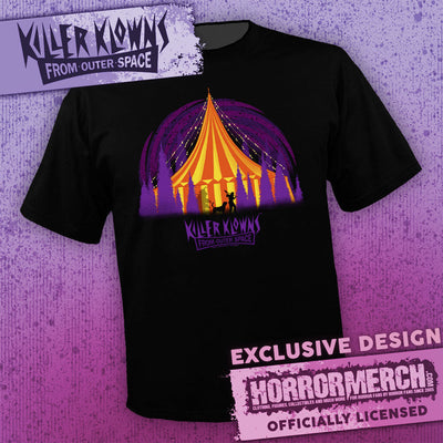 '- [Exclusive] Killer Klowns From Outer Space - Tent (Black) [Mens Shirt]