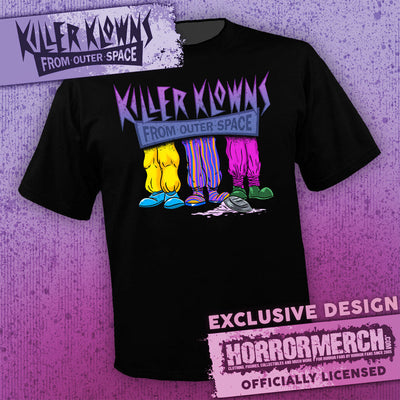 '- [Exclusive] Killer Klowns From Outer Space - Clown Shoes (Front And Back Print) [Mens Shirt]