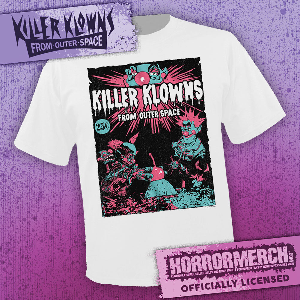 Killer Klowns From Outer Space - Comic (White) [Mens Shirt]