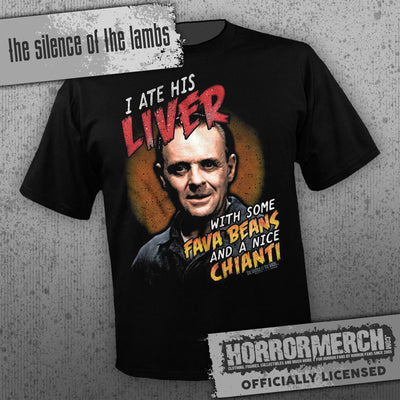 Silence Of The Lambs - Ate His Liver [Mens Shirt]