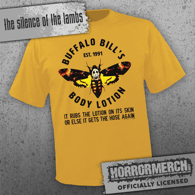 Silence Of The Lambs - Buffalo Bill Body Lotion (Gold) [Mens Shirt]