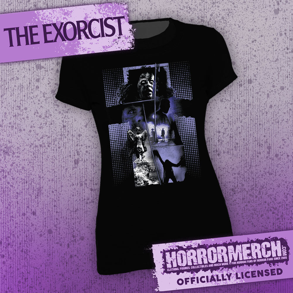 Exorcist - Collage (Purple) [Womens Shirt]