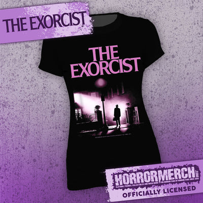 Exorcist - Poster (Pink Logo) [Womens Shirt]