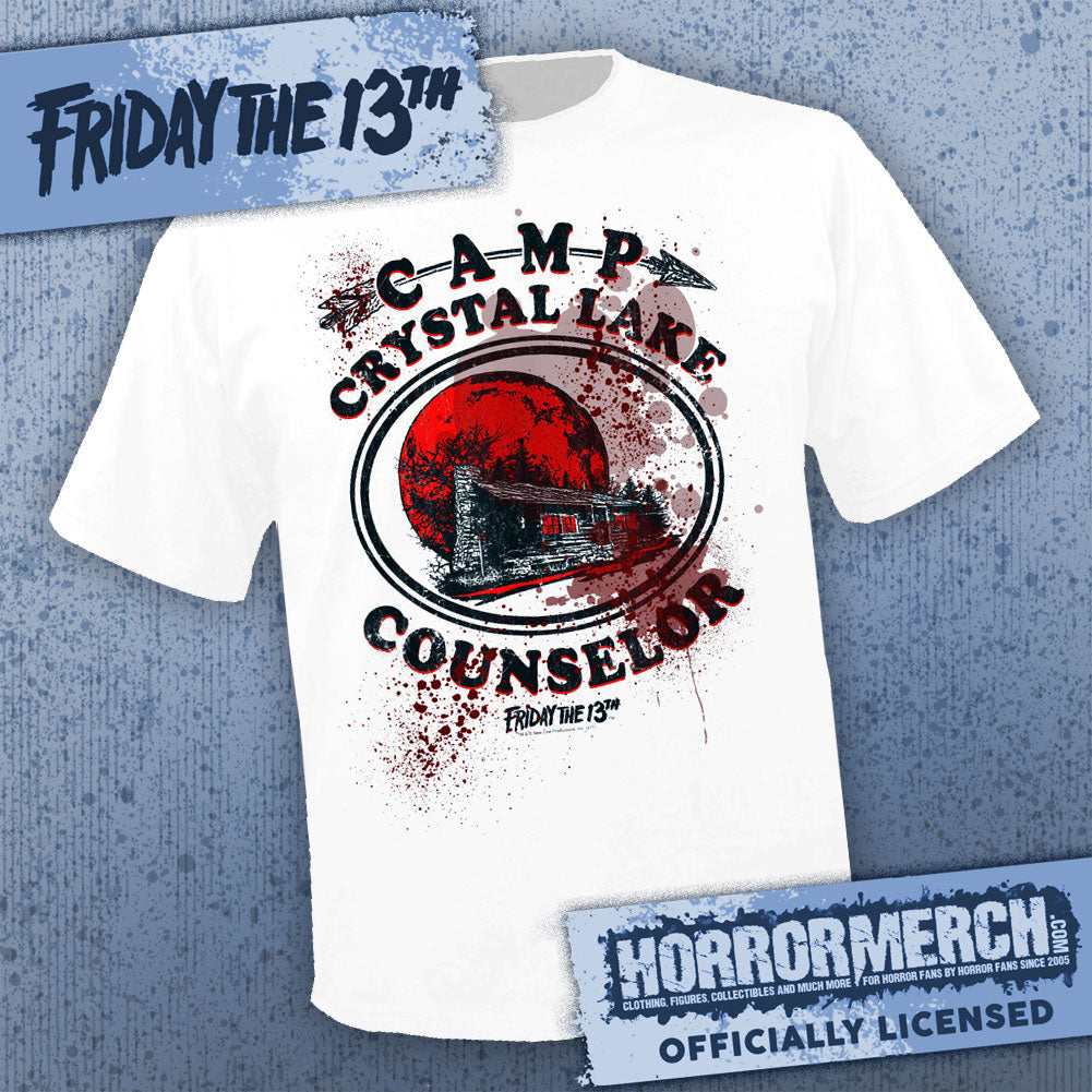 Friday The 13th - Camp Counselor (Bloody) [Mens Shirt]