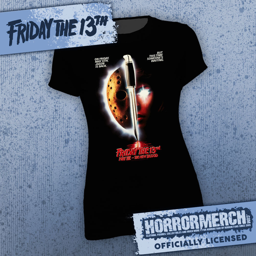 Friday The 13th - New Blood Poster [Womens Shirt]