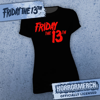 Friday The 13th - Red Logo [Womens Shirt]