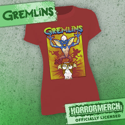 Gremlins - Behind You (Red) [Womens Shirt]