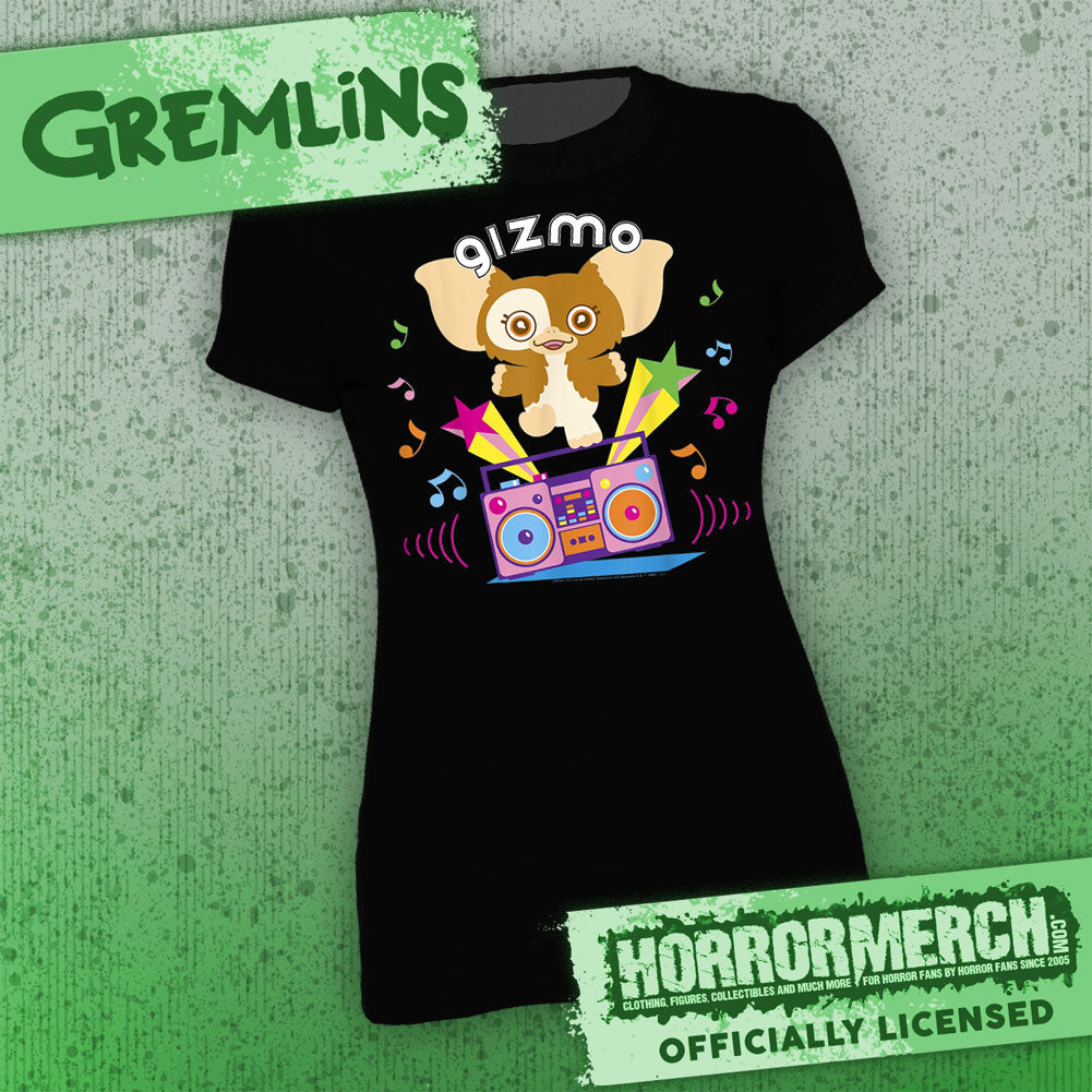 Gremlins - Gizmo Cartoon [Womens Shirt]