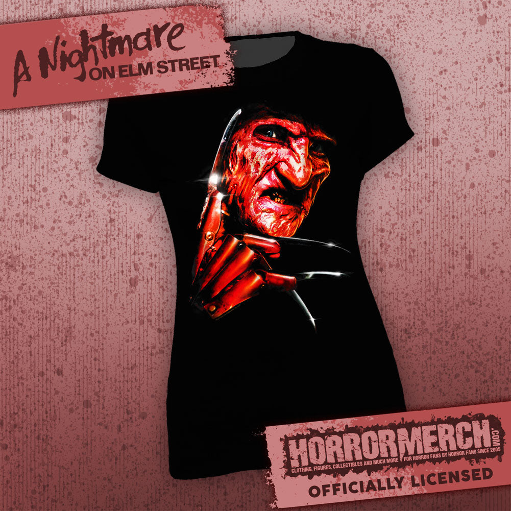 Nightmare On Elm Street - Glove Close-Up [Womens Shirt]