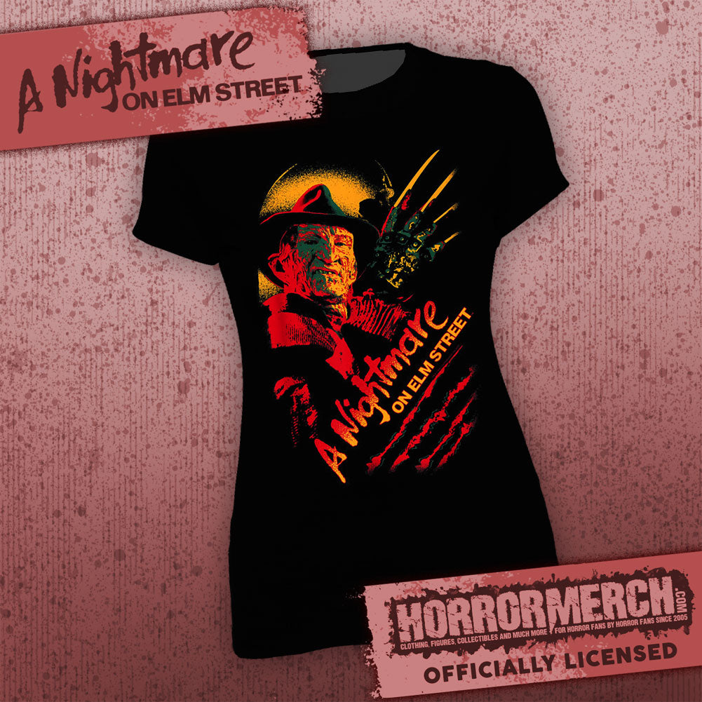 Nightmare On Elm Street - Neon [Womens Shirt]