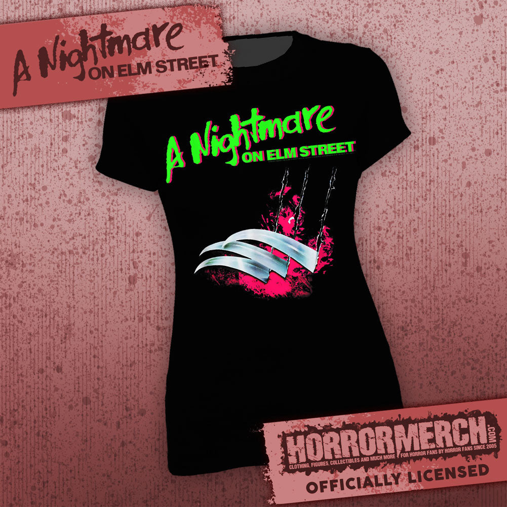 Nightmare On Elm Street - Neon Slash [Womens Shirt]