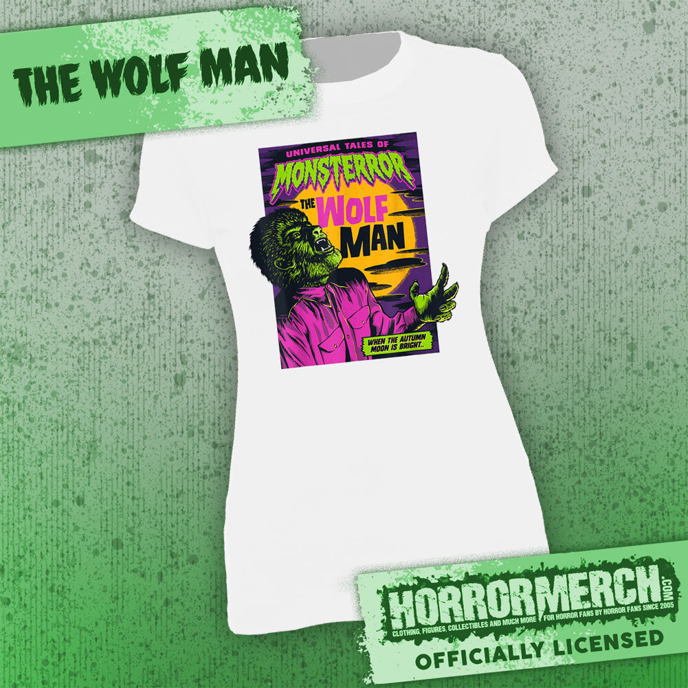 Wolfman - Neon (White) [Womens Shirt]