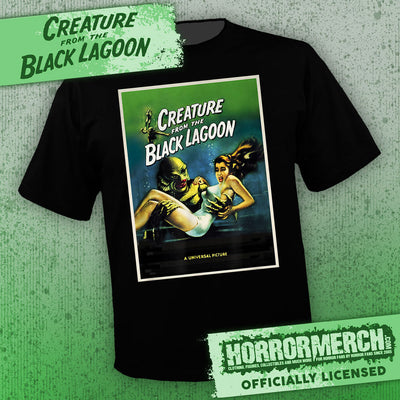 Creature From The Black Lagoon - Poster (Black) [Mens Shirt]