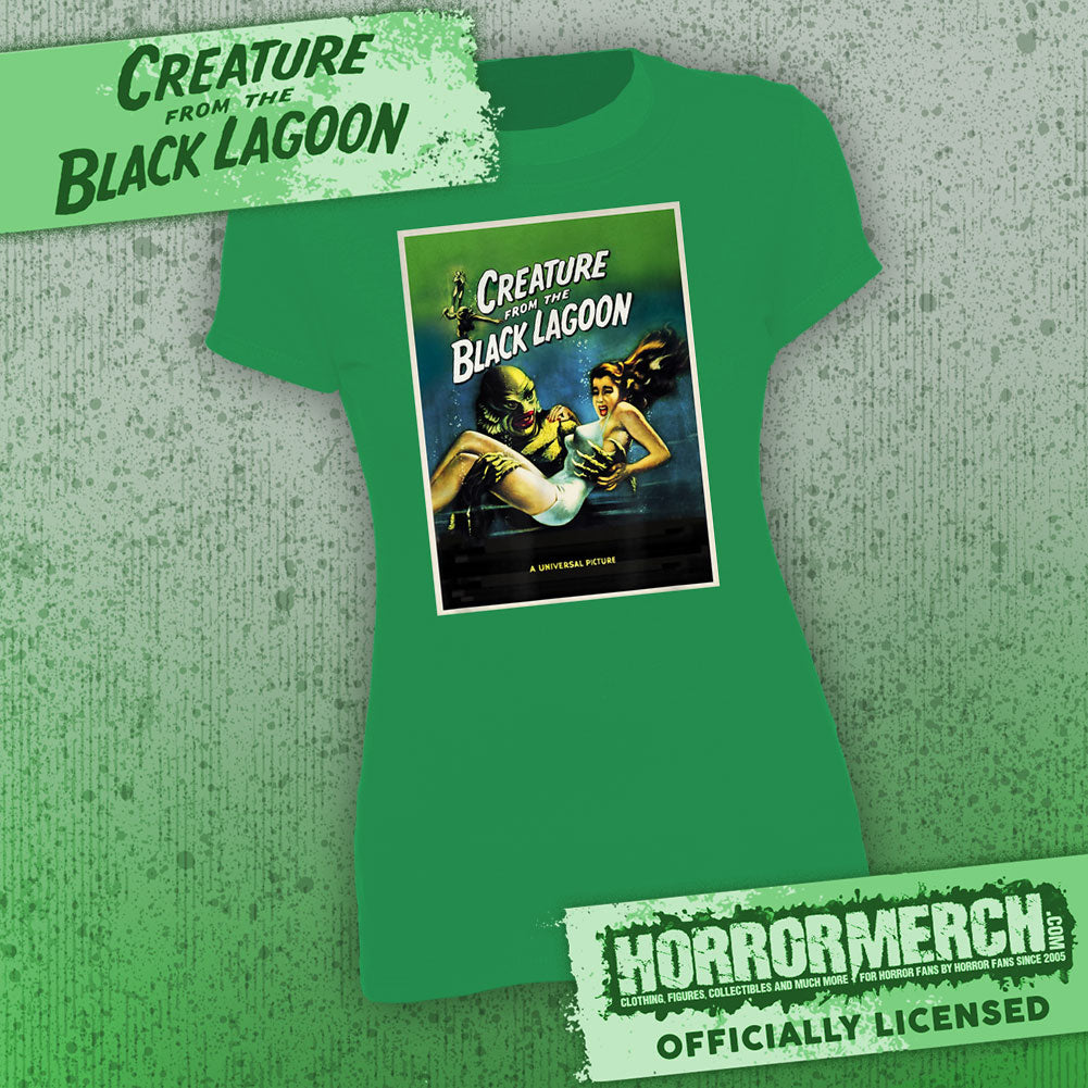 Creature From The Black Lagoon - Poster (Green) [Womens Shirt]