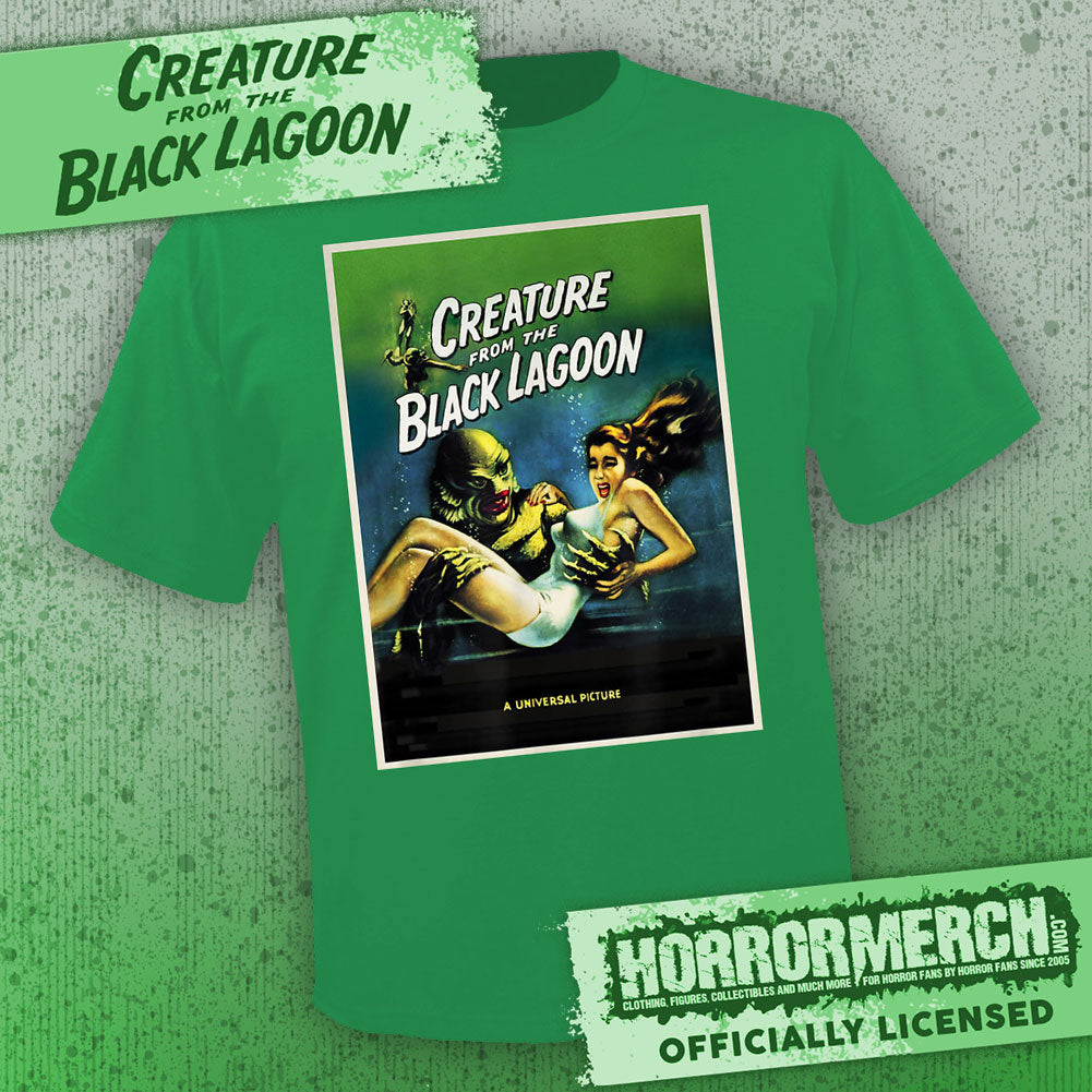 Creature From The Black Lagoon - Poster (Green) [Mens Shirt]