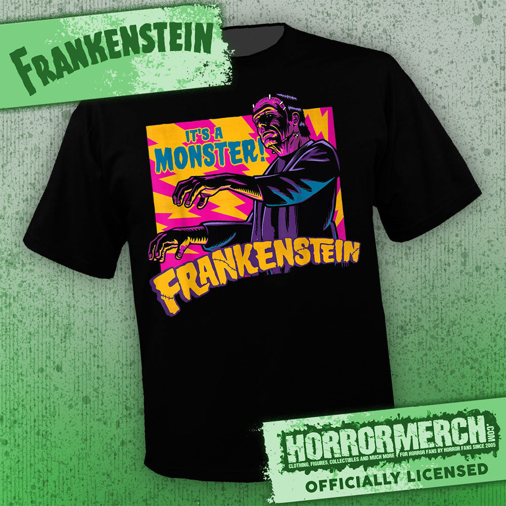 Frankenstein - Neon (Black) [Mens Shirt]