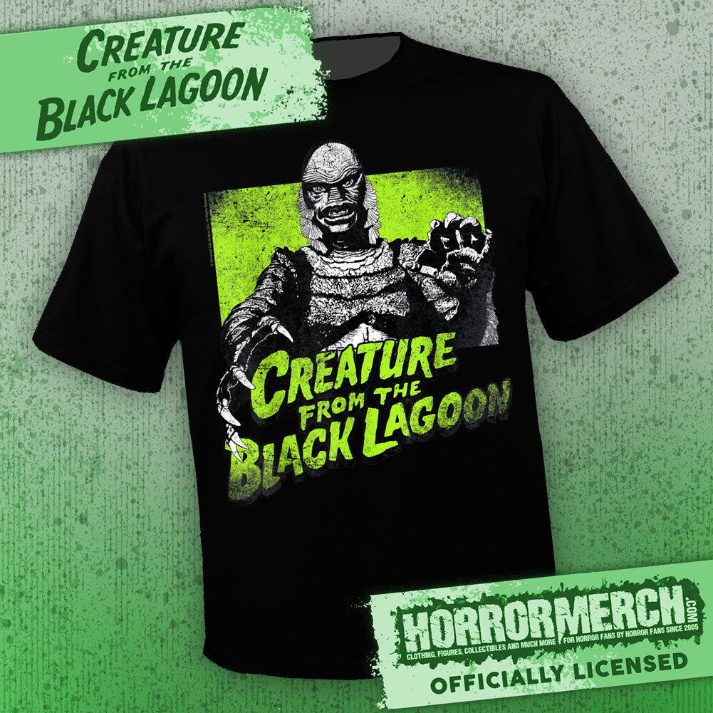 Creature From The Black Lagoon - Reach (Black) [Mens Shirt]