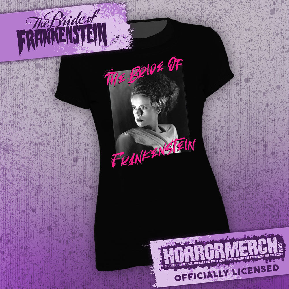 Bride Of Frankenstein - Glare (Black) [Womens Shirt]