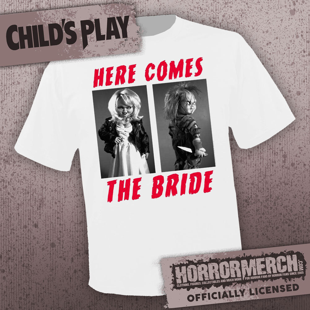 Childs Play - Feeling Here Comes The Bride (White) [Mens Shirt]