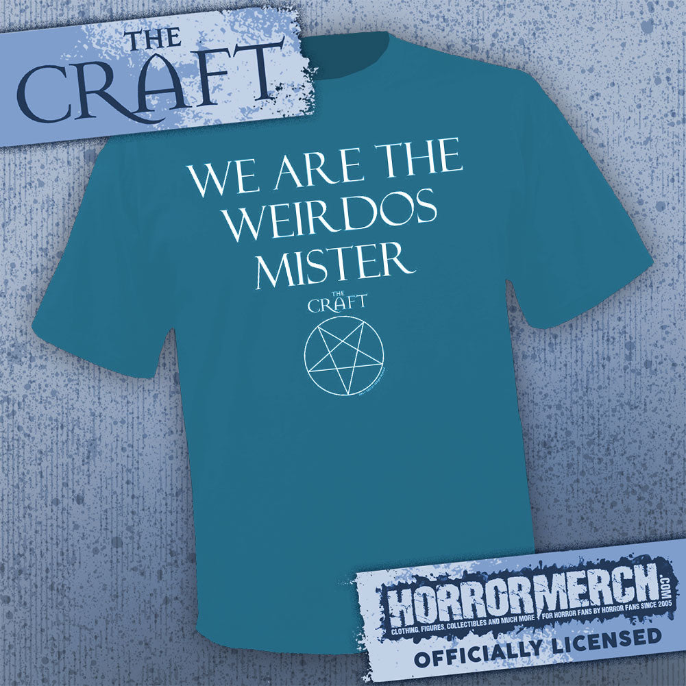Craft - We Are The Weirdos (Pentagram - Teal) [Mens Shirt]