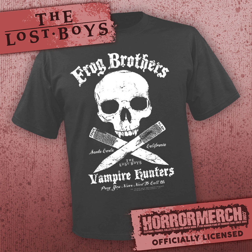 Lost Boys - Frog Brothers Vampire Hunters (Slate) [Mens Shirt]