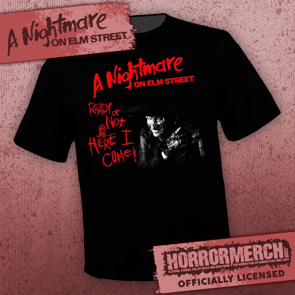 Nightmare On Elm Street - Here I Come (Collage) [Mens Shirt]