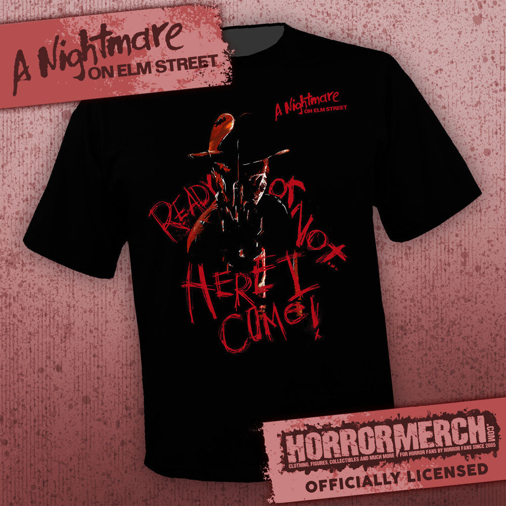 Nightmare On Elm Street - Here I Come (Shadows) [Mens Shirt]