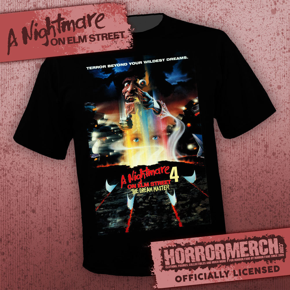 Nightmare On Elm Street - Dream Master Poster [Mens Shirt]