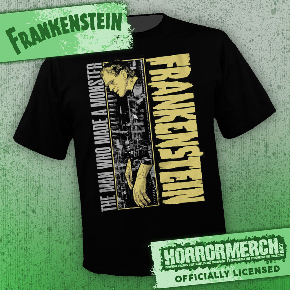 Frankenstein - Man Who Made The Monster [Mens Shirt]