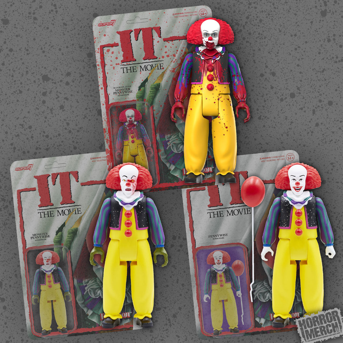 It - Pennywise Vintage 3.75 Inch [Figure]