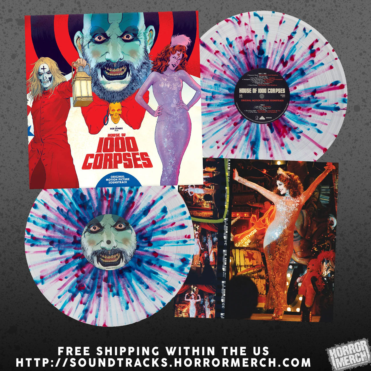 Firefly Box Set: House Of 1000 Corpses / Devils Rejects / 3 From Hell [Soundtrack] - Free Shipping!