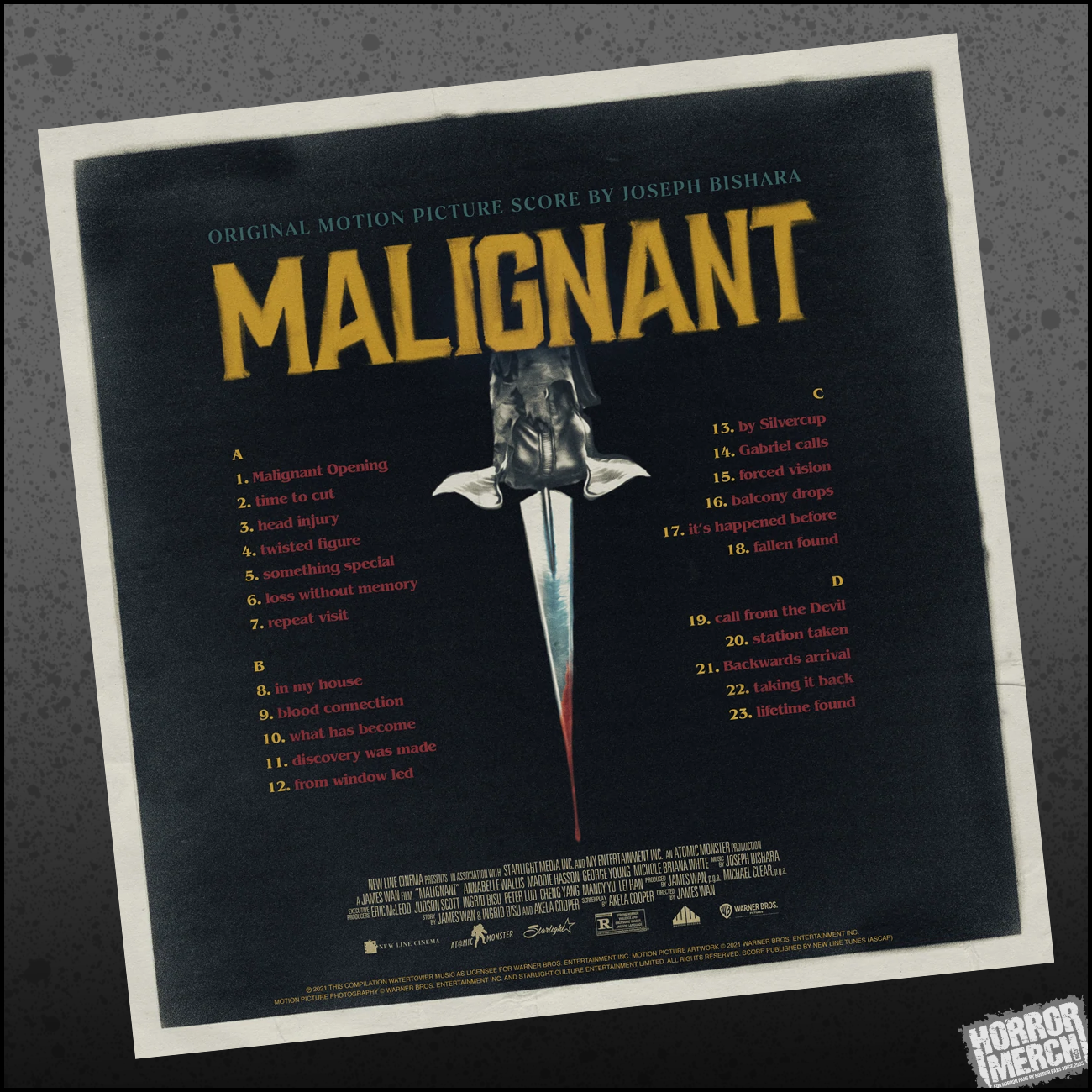 Malignant [Soundtrack] - Free Shipping!