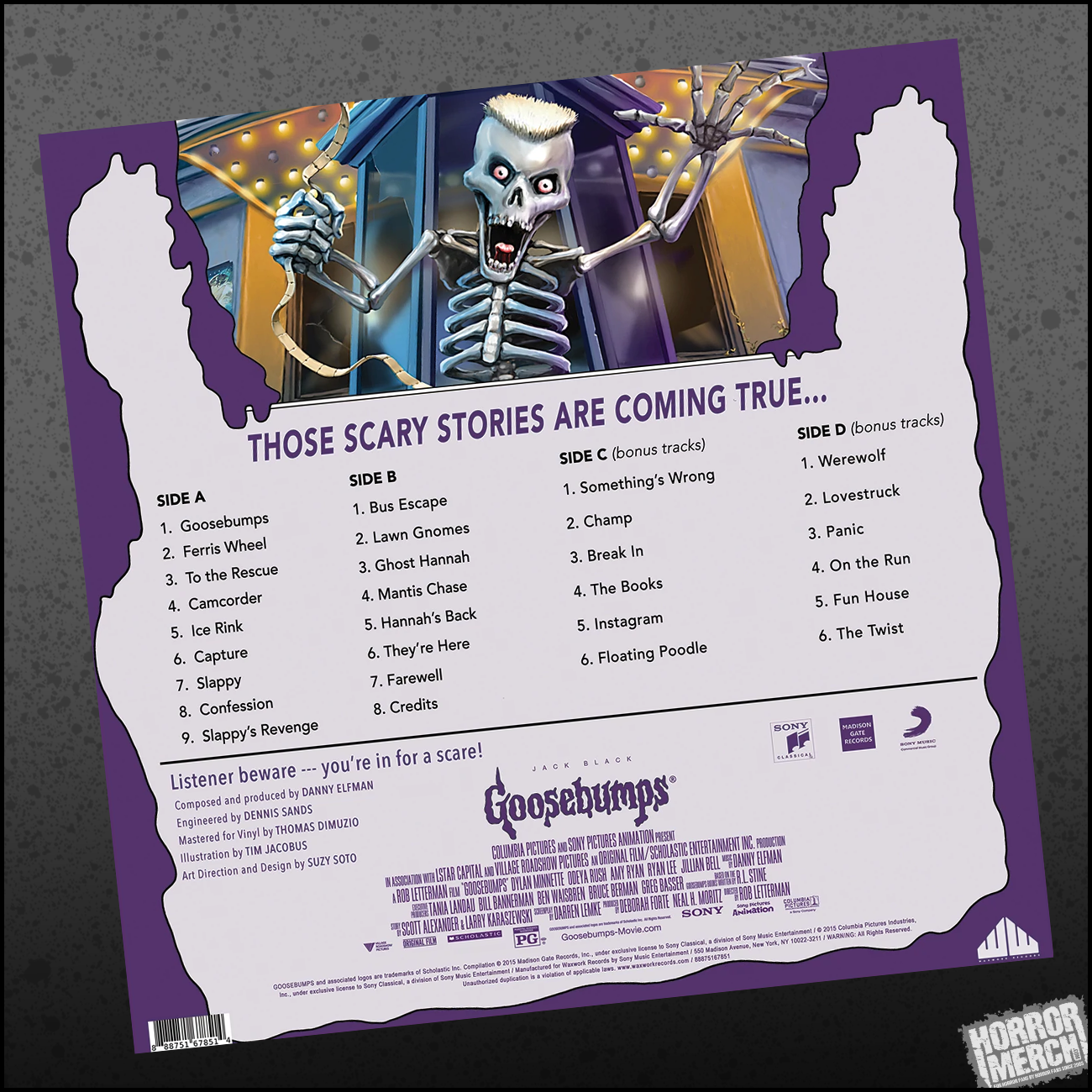 Goosebumps [Soundtrack] - Free Shipping!