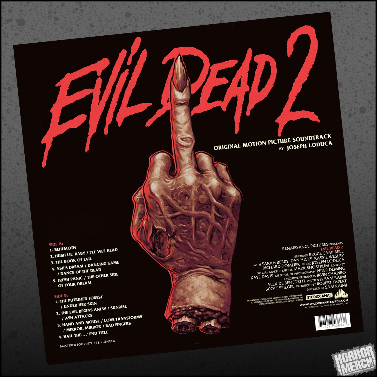 Evil Dead 2 [Soundtrack] - Free Shipping!