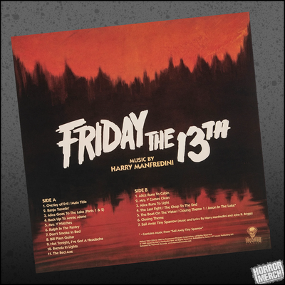 Friday The 13th [Soundtrack] - Free Shipping!